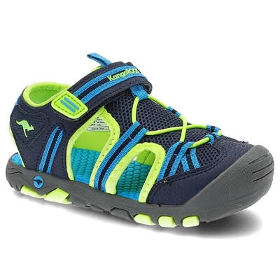 Sandale KANGAROOS - 18868 000 4054 K-Trek Trail Dk Navy/Lime