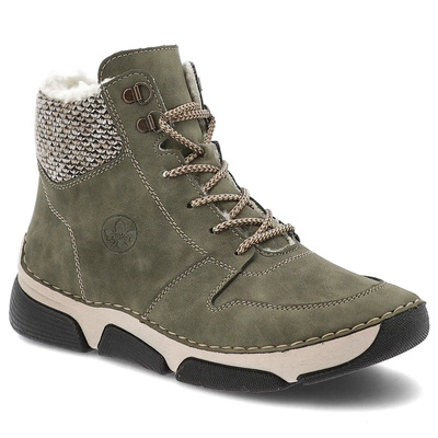 Botine RIEKER - 45955-54 Green