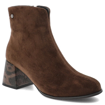 Botine MACIEJKA - K7202-02/00-8 Brąz