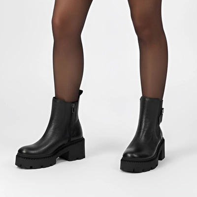 Botine ARMODO - 60490 V.Czarny+Cn.