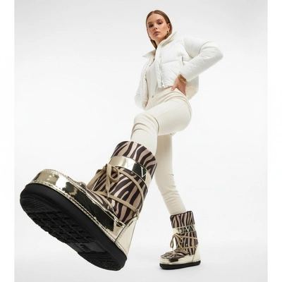 Cizme de zăpadă DONNA FABIANI - 143 02 2111 Saten Zebra