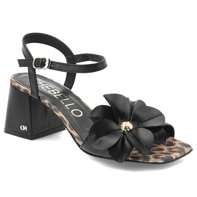 Sandale CHEBELLO - 4699_-002-066-PSK-S182 Czarny/Panterka