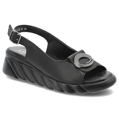 Sandale FILIPPO - DS7011/25 BK Czarny