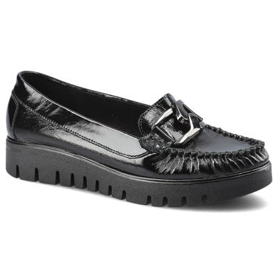 Pantofi LEMAR - 10134 Naplak Negri + Sr.