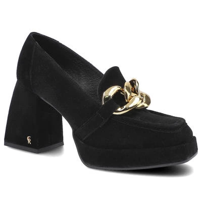 Pantofi CARINII - B7425_-H20-000-000-E61 Negri