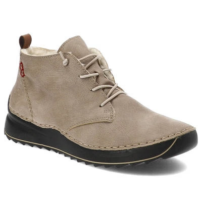 Botine RIEKER - 51510-60 Bej