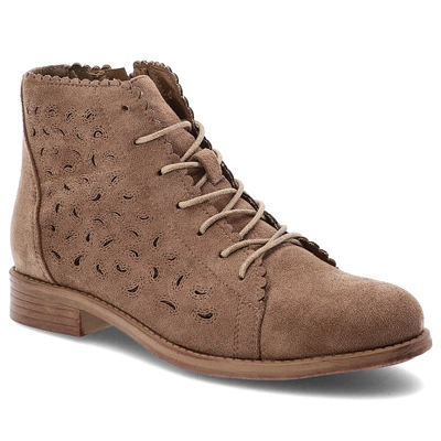 Botine S.BARSKI - HY51-185 Coffee