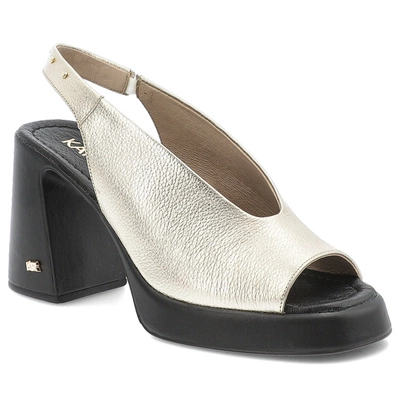 Sandale KARINO - 5544/112-P C.Złoty/Lico