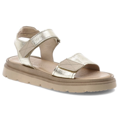 Sandale ARMODO - 40443 Kryształ Złoto+V.Taupe