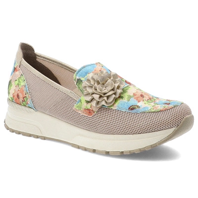 Jumătăți de Pantofi RIEKER - N7460-31 Pink