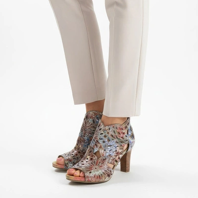 Sandale LAURA VITA - Albane 048 SL316D-4JBS Grenat