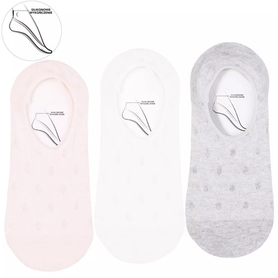 Balerine MORAJ 3 Pary - CDB250-208 Mix Kolor