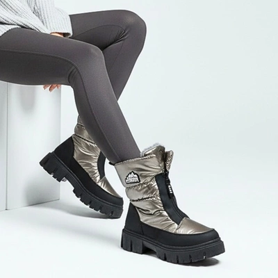 Cizme de Zăpadă JEEP - JL42692A Gun Metal 011