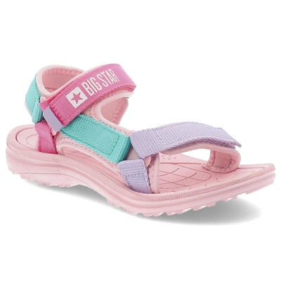 Sandale BIG STAR - RR374519 Róż