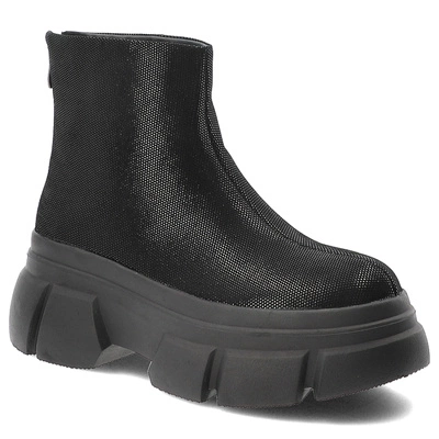 Botine S.BARSKI - MR52-204 Black
