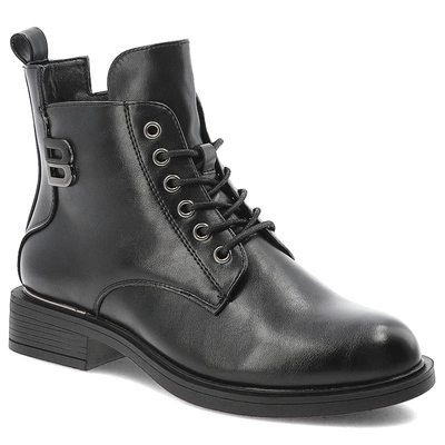 Botine VINCEZA - 58571 BK PU Czarny