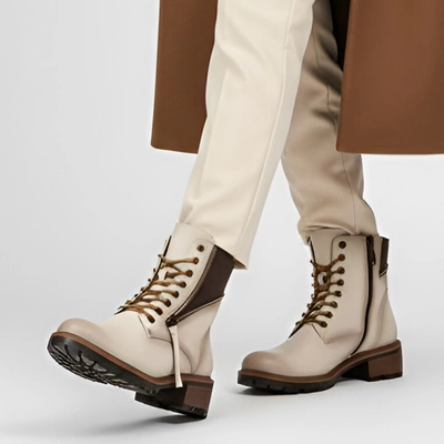 Botine VINCEZA - 58559 BE Beżowy