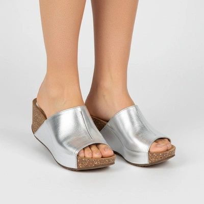 Șlapi SIMEN - 1563A Vs14 Cristalki Argintii