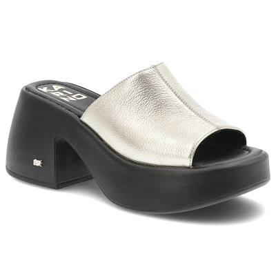 Șlapi KARINO - 5349/112-P C.Złoty/Lico