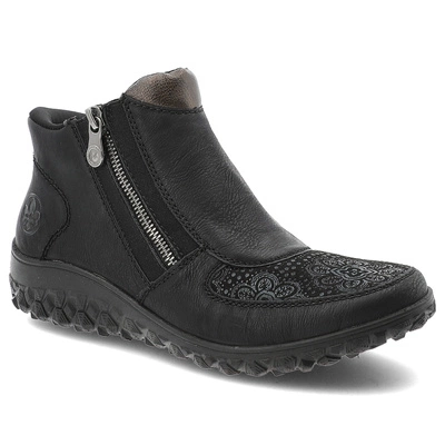 Botine RIEKER - 59558-00 Black