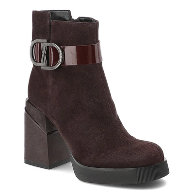 Botine FILIPPO - DBT7183/25 BG Bordowy