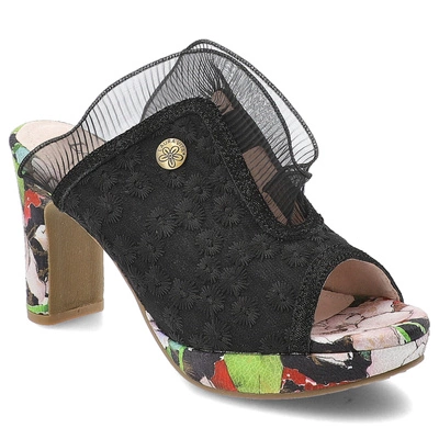 Șlapi LAURA VITA - Hicao 725 SL16028D-7 Noir