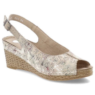 Sandale ARMODO - 5-0824-086 Kwiaty Fl.893