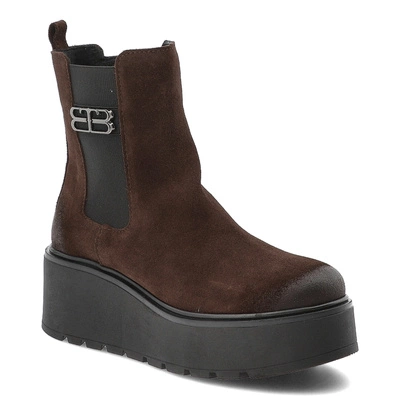 Botine ARMODO - 60498 W.Czekolada+Cn