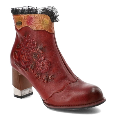 Botine LAURA VITA - Oxaneo 54 AT2306-B5 Rouge