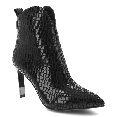 Botine S.BARSKI - CR52-705 Black