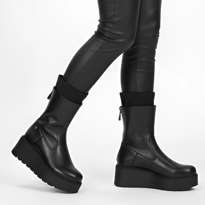 Botine MACIEJKA - A7161-01/00-7 Czarny