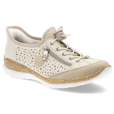 Jumătăți de Pantofi RIEKER - N42V3-60 Beige