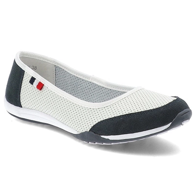 Balerine FILIPPO - DP142/25 WH NV Biały/Granatowy