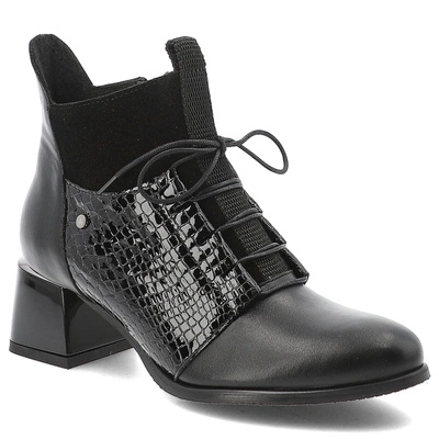 Botine ARMODO - 60503 S.Czarny+Matrix+W