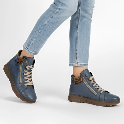 Botine RIEKER - N1305-14 Blue