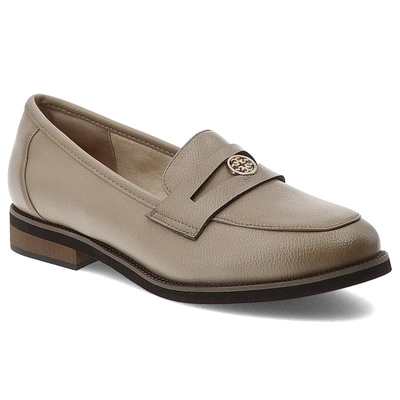 Mocasini CAMBELL - 25-19301BG Beżowy