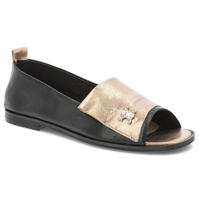 Sandale ARMODO - 1865 Czarny+Złoto