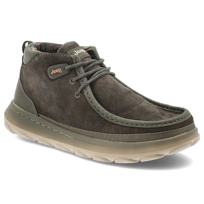 Botine JEEP - Kauaiwallabee Mid Suede JM52041A 020 Military