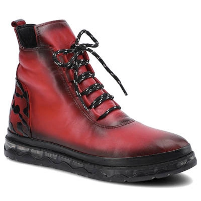 Botine ARTIKER - 49C0782 Roșii 4-42