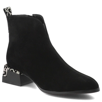 Botine S.BARSKI - CR52-648 Black