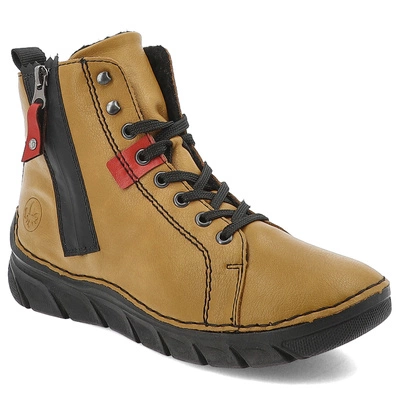 Botine RIEKER - 55024-68 Yellow