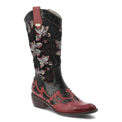 Cizme LAURA VITA - Ercwinao 19 SL1505-A9A Rouge
