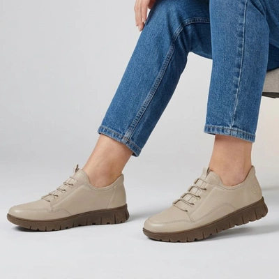 Jumătăți de Pantofi RIEKER - N1357-60 Beige
