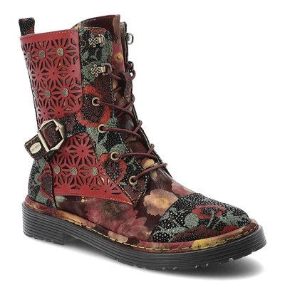 Botine LAURA VITA - Incaso 36 SL1127-36 Rouge