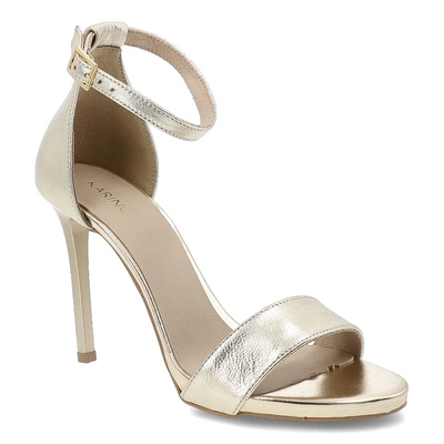 Sandale KARINO - 5447/074-P Złoty/Lico