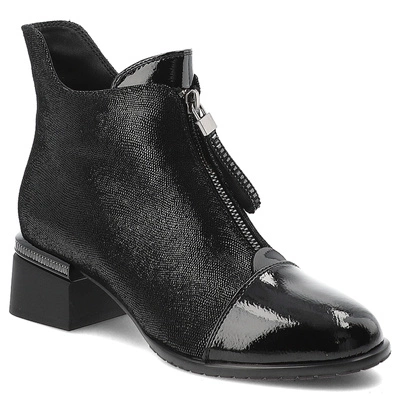 Botine S.BARSKI - CR52-700 Black