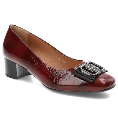 Pantofi CLASICCO - 2176 Bordo Lak 1079