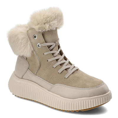 Botine RIEKER - W1773-62 Beige