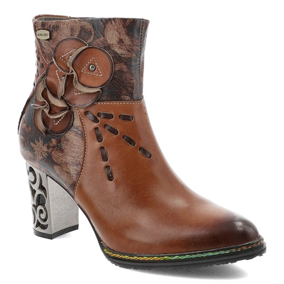 Botine LAURA VITA - Ledao 43 AC350-43 Camel