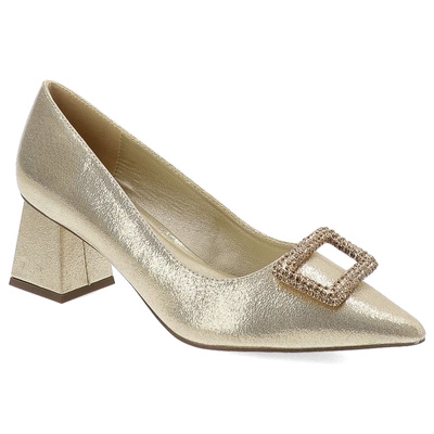 Pantofi Cu Toc MENBUR - 25877 0000 Oro/Gold